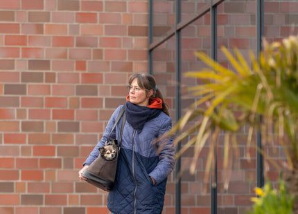 Praktische Trixie-Tasche in Grau für stilvolles Reisen mit Ihrem Haustier