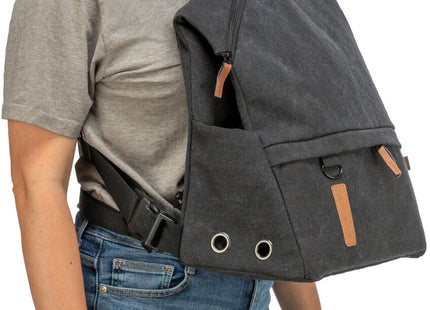 Schwarzer Trixie Nordic Rucksack Björn - praktisch und stilvoll für unterwegs