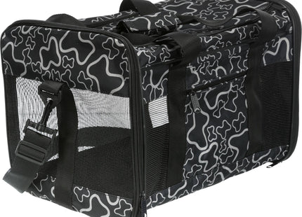 Stylische schwarze Nylontasche von Trixie für unterwegs