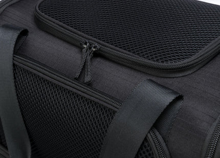 Schwarze Trixie Airline-Tasche für sicheres Reisen mit Ihrem Haustier