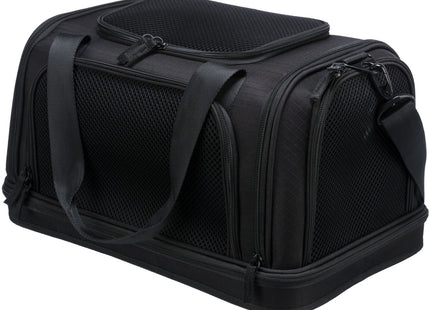 Schwarze Trixie Airline-Tasche für sicheres Reisen mit Ihrem Haustier
