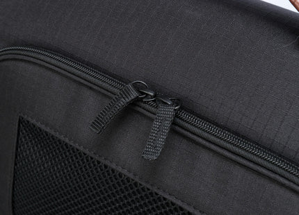 Schwarze Trixie Airline-Tasche für sicheren Transport von Haustieren