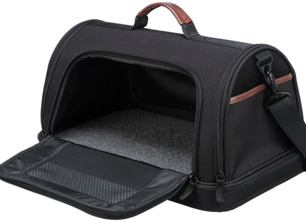 Schwarze Trixie Airline-Tasche für sicheren Transport von Haustieren