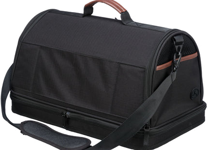 Schwarze Trixie Airline-Tasche für sicheren Transport von Haustieren