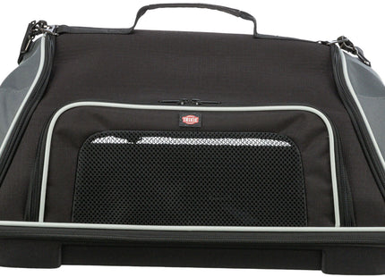 Schwarze und graue Trixie Airline-Tasche für stressfreies Boarding