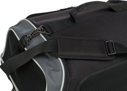 Trixie - Airline Tasche Boarding, schwarz/grau