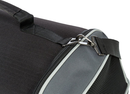 Trixie - Airline Tasche Boarding, schwarz/grau