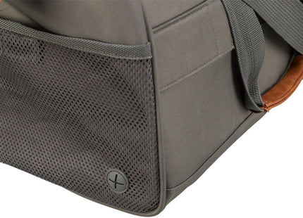 Schwarze und graue Trixie-Tasche Finlay für stilbewusste Haustierbesitzer