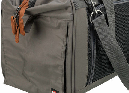 Schwarze und graue Trixie-Tasche Finlay für stilbewusste Haustierbesitzer