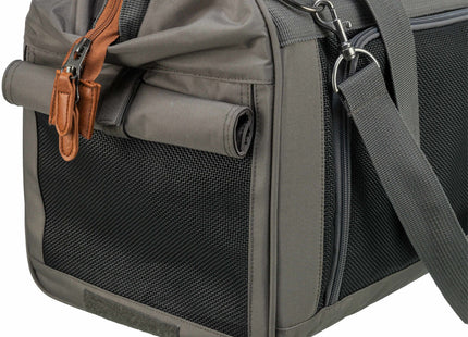 Schwarze und graue Trixie-Tasche Finlay für stilbewusste Haustierbesitzer