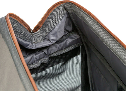 Schwarze und graue Trixie-Tasche Finlay für stilbewusste Haustierbesitzer