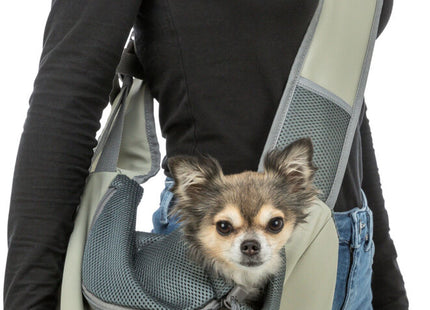 Trixie Fronttasche Sling - hellgrün kleine Haustiere