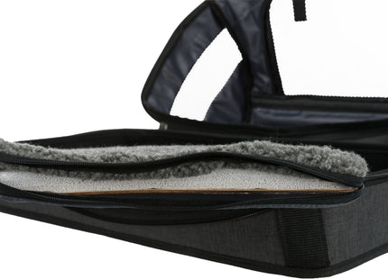 Stylische Trixie-Tasche "Holly" in Schwarzgrau - perfekt für unterwegs!