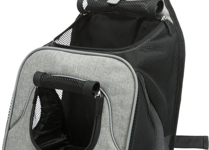 Praktische Trixie Fronttasche in Grau für unterwegs