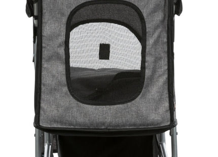 Leichter grauer Buggy für Hunde bis 15 kg