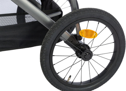 Leichter Trixie Buggy in Schwarz-Petrol für Hunde bis 12,5 kg