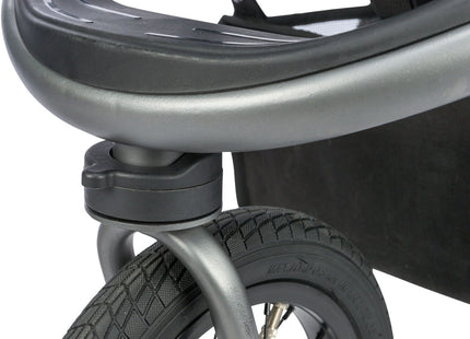 Leichter Trixie Buggy in Schwarz-Petrol für Hunde bis 12,5 kg