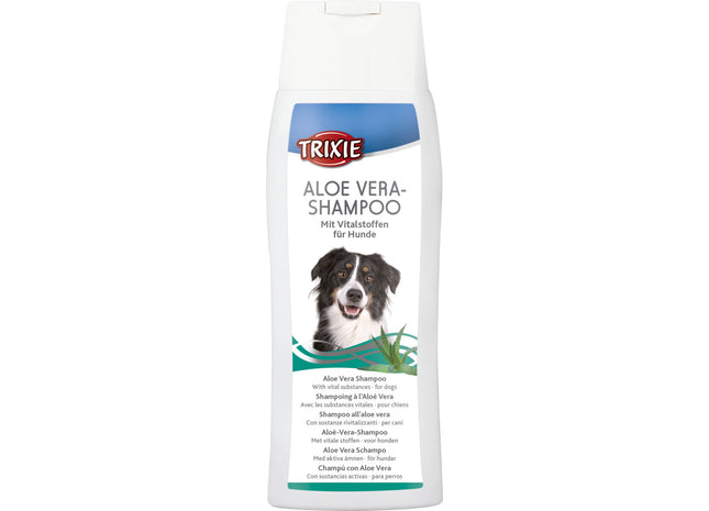 Trixie Aloe Vera Shampoo 250 ml - Pflegendes Shampoo für gesundes und glänzendes Fell