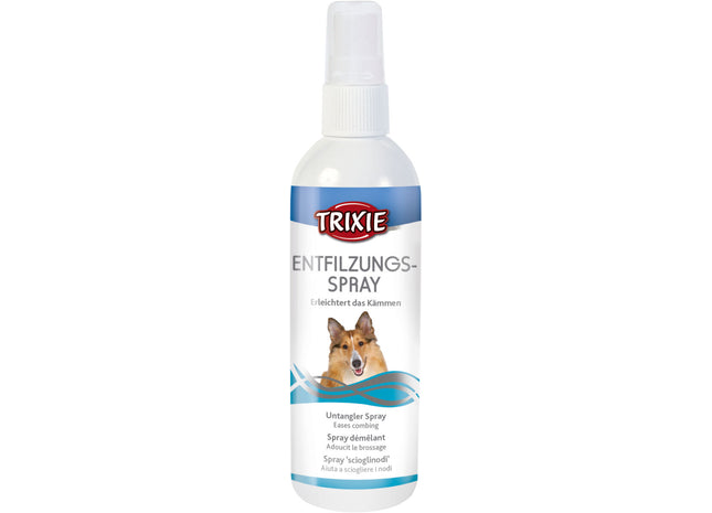 Trixie Entfilzungsspray 175 ml zur sanften Entwirrung von Tierfell