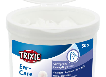 Trixie Pflege-Fingerlinge Ohren 50 Stk