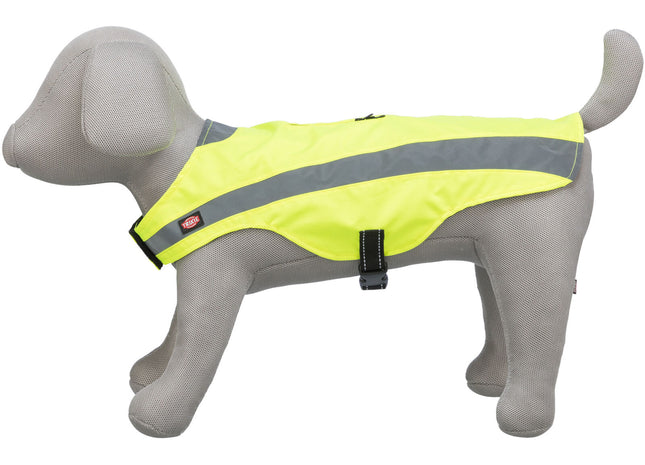 Sicherheitsweste für Hunde in leuchtendem Gelb