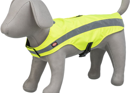 Sicherheitsweste für Hunde in leuchtendem Gelb