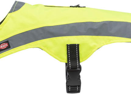 Sicherheitsweste für Hunde in leuchtendem Gelb