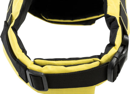 Schwimmweste für Hunde in Gelb-Schwarz, ideal für sicheres Schwimmen
