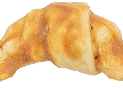 Trixie Denta Fun Croissants aus Kollagen mit Huhn, 2 Stück / 80 g - Leckere und gesunde Hundesnacks für die Zahnpflege