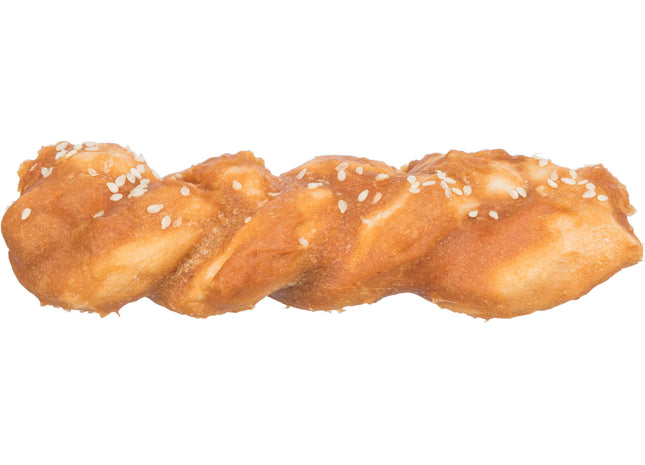 Trixie Denta Fun Chicken Bread - Kaurollen, braun, 15cm