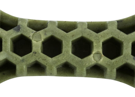 Trixie Denta Fun Veggie Honey Comb Bone mit Seealgen, 60 Stk. à 28 g / 5 cm - Natürlicher Kausnack für Hunde, zahnreinigend und lecker