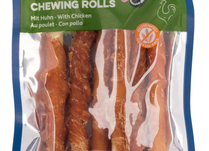 Trixie Denta Fun Kaurollen - Hundesnack, Huhn, 12 cm