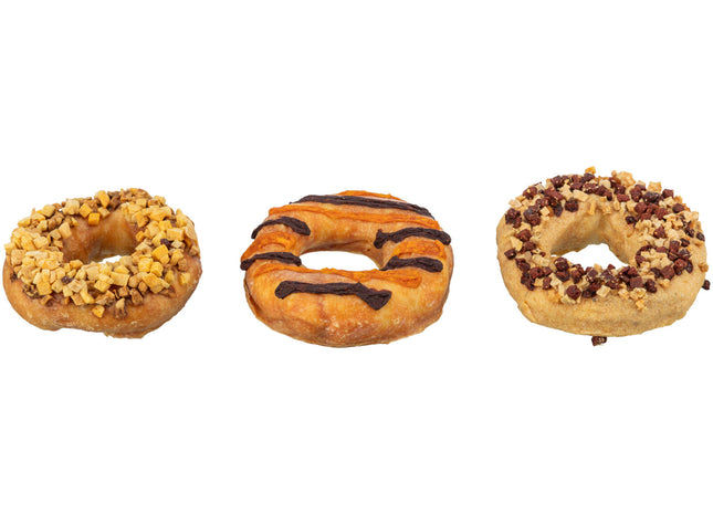 Trixie Donuts - 3 Kauringe, bunt, 9cm