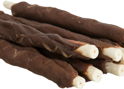 Trixie Denta Fun Rabbit Chewing Rolls, 6 Stk. à 70 g / 12 cm - Leckere und gesunde Kaustangen für Kaninchen, zur Zahnpflege und Beschäftigung