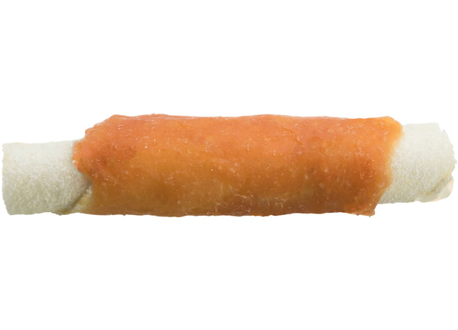 Trixie Denta Fun Mini-Kaurollen, Huhn, 120 g, 6 cm, für die Zahnpflege von Hunden