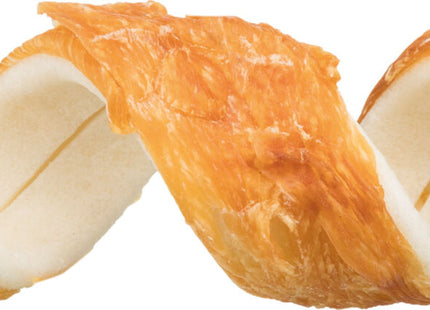 Trixie Denta Fun Chicken Chewing Curl – Kaurolle, Naturfarben