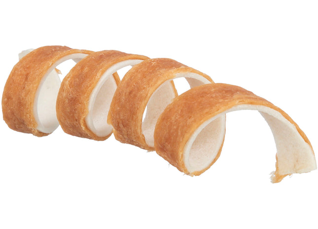 Trixie Denta Fun Duck Chewing Curl - Hundesnack, 12 cm