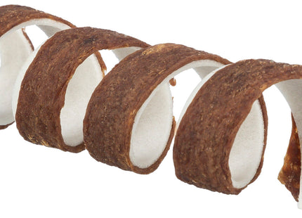 Trixie Denta Fun Beef Chewing Curl - natürliche Kaurollen, braun
