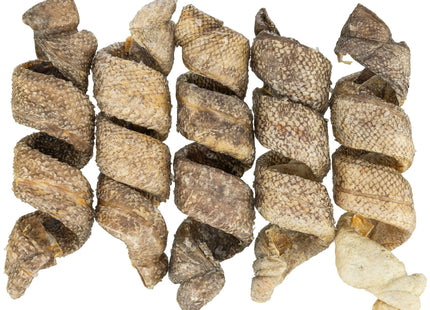 Trixie Denta Fun Curl - Kaurollen Rinderhaut Kabeljau