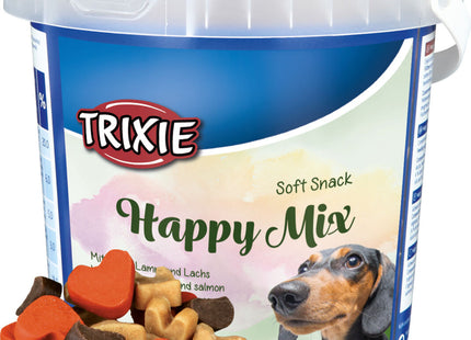 Trixie Soft Snack Happy Mix 500g - Leckere und weiche Snacks für Hunde in einer 500g Packung