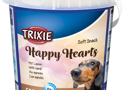 Trixie Soft Snack Happy Hearts 500g - Leckere und weiche Snacks in Herzform für Hunde