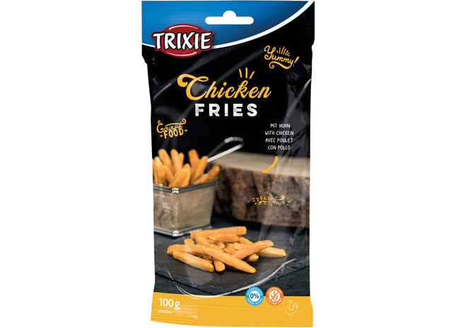 Trixie Chicken Fries, 6 Stk. à 100 g - Leckere Hühnerstreifen für Hunde