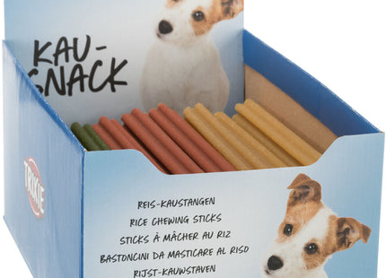 Trixie Reis-Kaustange 40 Stück à 100 g / 23 cm - Leckere und gesunde Belohnung für Hunde