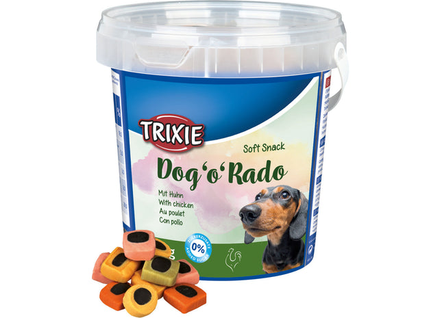 Trixie Soft Snack Dog'o'Rado, 500 g - Leckere Belohnung für Hunde in weicher Konsistenz