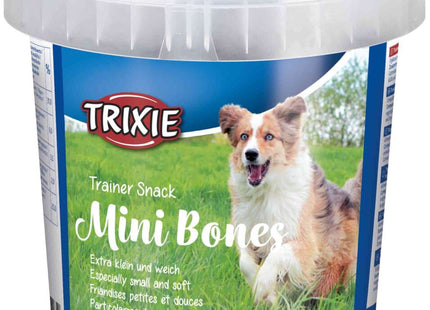 Trixie Trainer Snack Mini Bones 500g - Leckere Belohnungshappen für das Training von Hunden