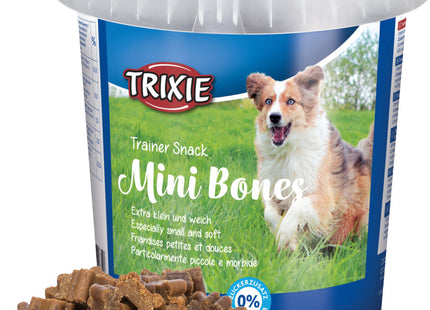 Trixie Trainer Snack Mini Bones 500g - Leckere Belohnungshappen für das Training von Hunden