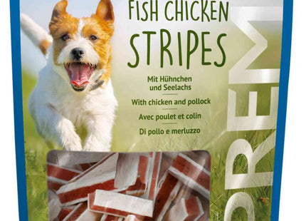 Trixie - „Esquisita Premio“ Stripes, Hühnchen & Seelachs, Hundesnack, 6Stk. à 75g