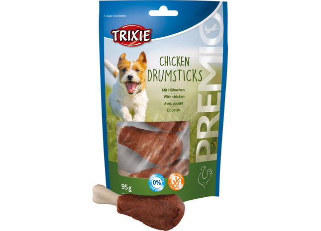 Trixie Premio Chicken Drumsticks – Hundesnack, 6 Stück
