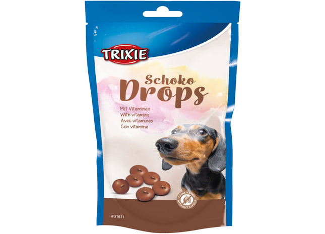 Trixie Schoko-Drops – Hundesnacks, 6 x 75g Pack