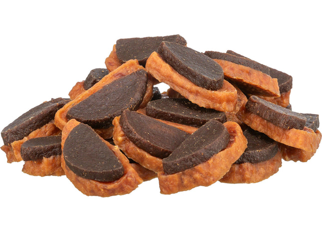 Trixie PREMIO Chicken Liver Sandwiches 100g - Leckere Hunde-Snacks mit Hühnerleberfüllung